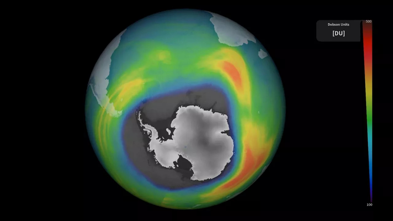 ESA satellite reveals one of the biggest ozone holes ever