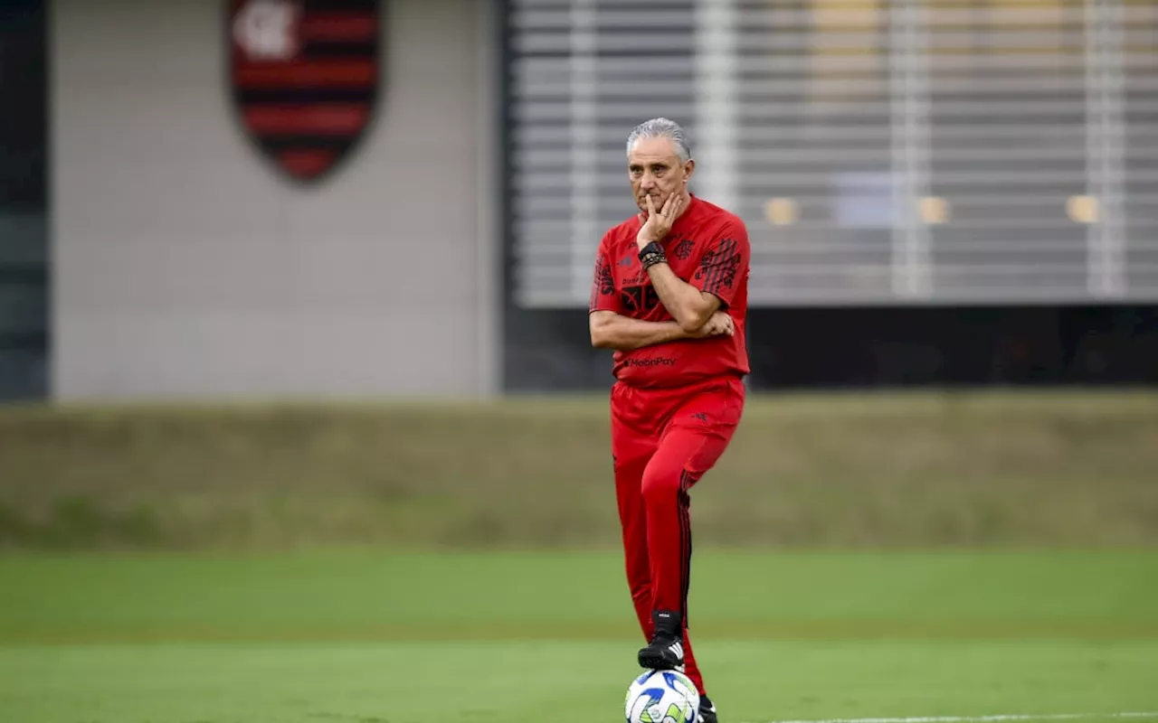 Vídeo: com Tite, Flamengo inicia preparação para o jogo contra o Cruzeiro