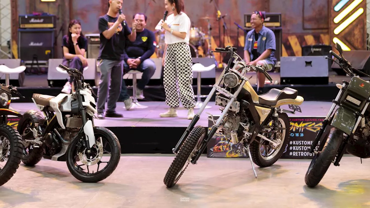 Modifikasi Yamaha XSR 155 Jadi Perhatian di Kustomfest 2023, dari Gaya Chopper hingga Dirt Bike