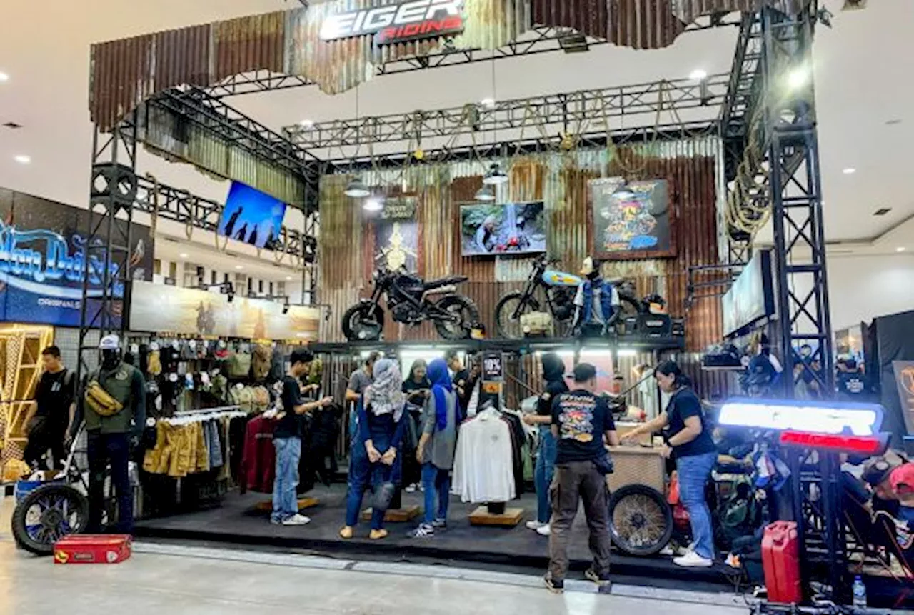 EIGER Riding Ramaikan Ajang Kustom Kulture Festival di Yogyakarta