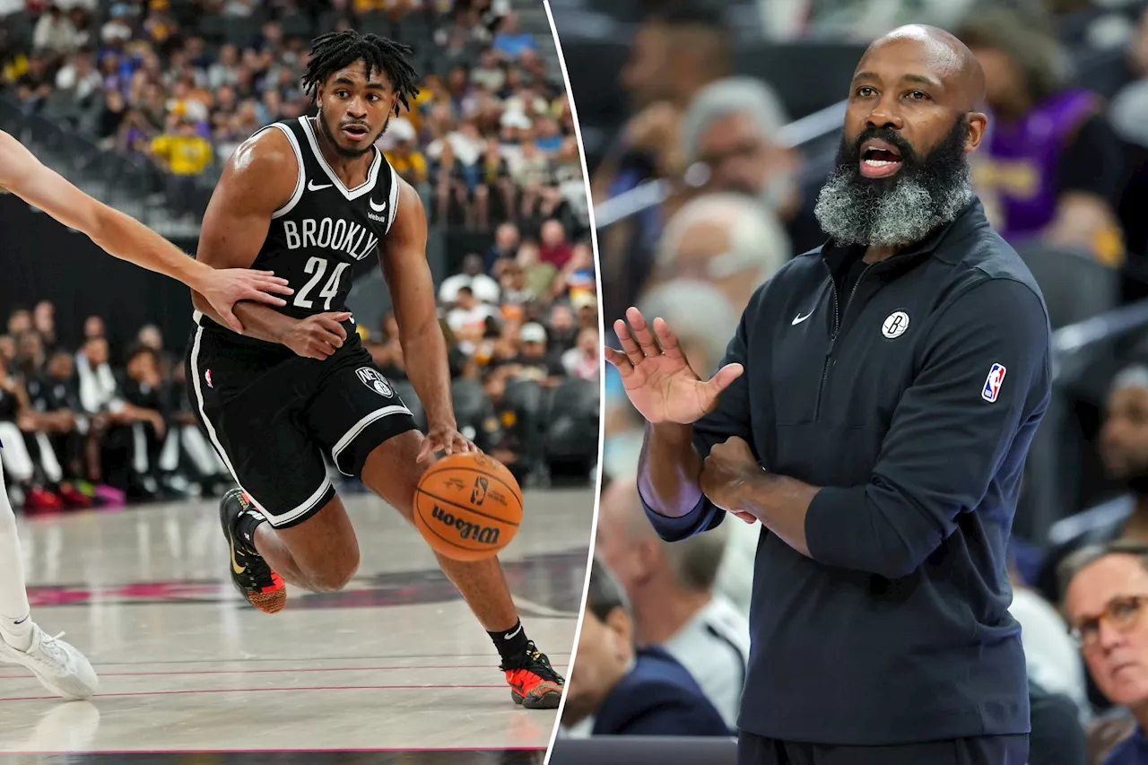 Cam Thomas has found comfort zone with Nets coach Jacque Vaughn — and it shows