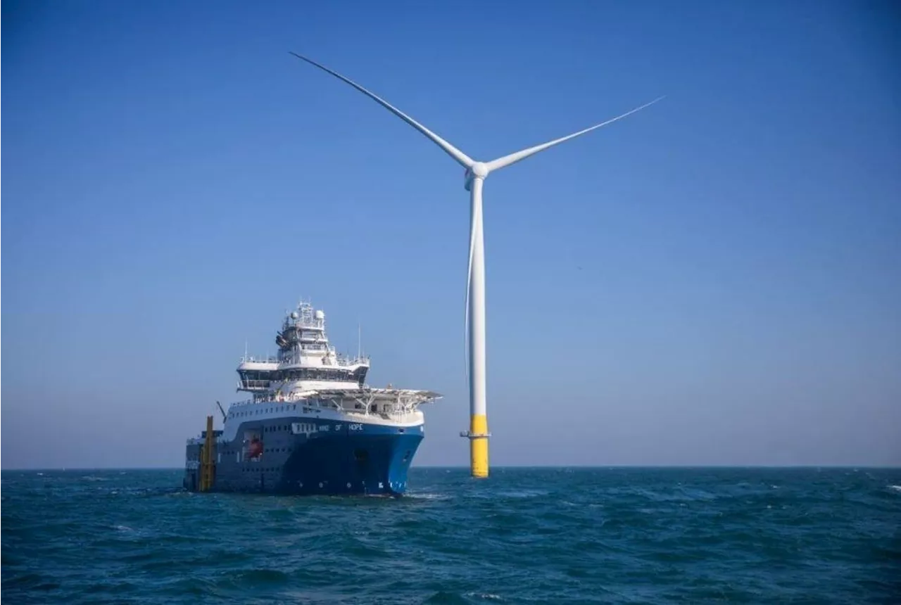 World’s largest wind farm starts production off Yorkshire coast