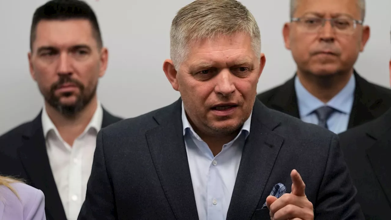 Populist former prime minister in Slovakia signs a deal to form a new government