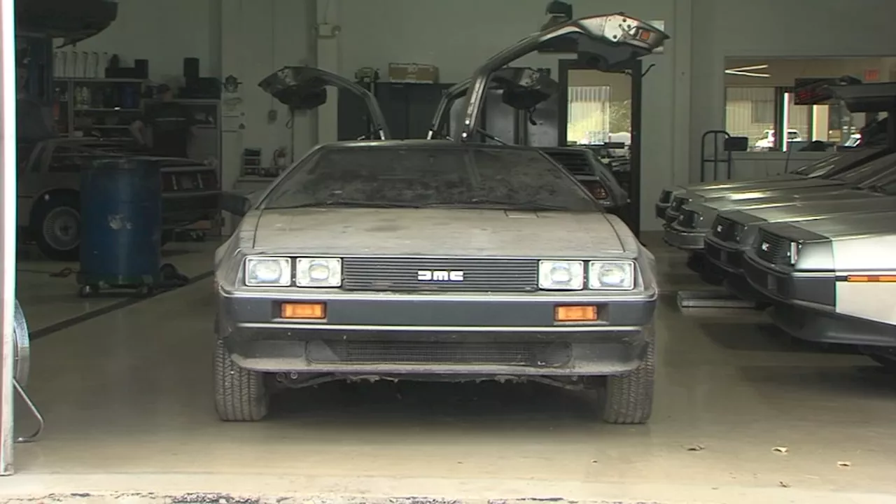 Crystal Lake car restoration company finds 1981 DeLorean with less than 1K miles on it