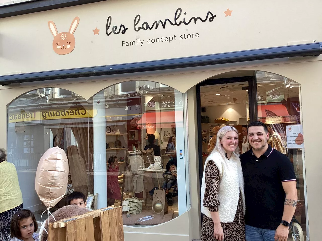 Cherbourg. Julie et Romain ouvrent un magasin dédié aux enfants et aux bébés | La Presse de la Manche