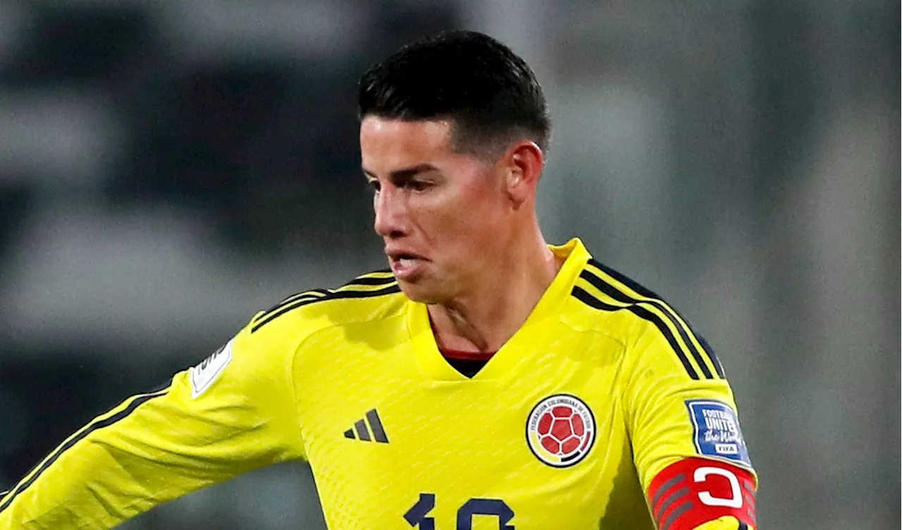 El inesperado anuncio que hizo James Rodríguez previo a Uruguay