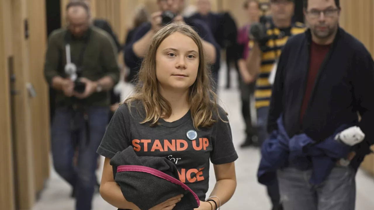 Climate activist Greta Thunberg fined again for a climate protest in Sweden