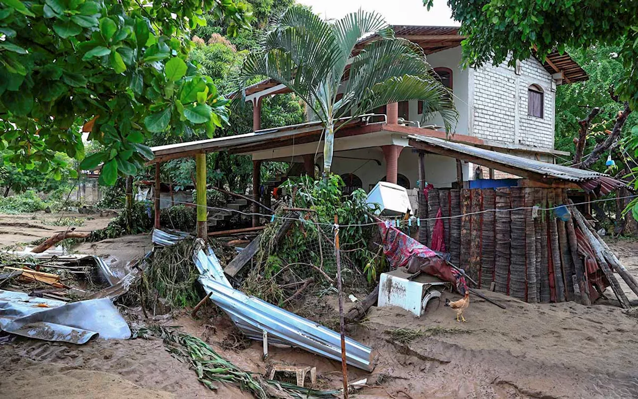 'Lidia' se degrada a tormenta tropical; deja un muerto, desbordamientos e inundaciones