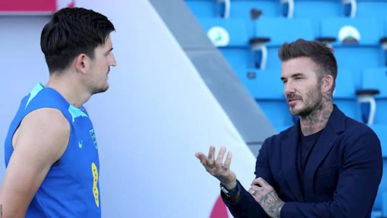 Maguire praises 'classy' Beckham for career advice