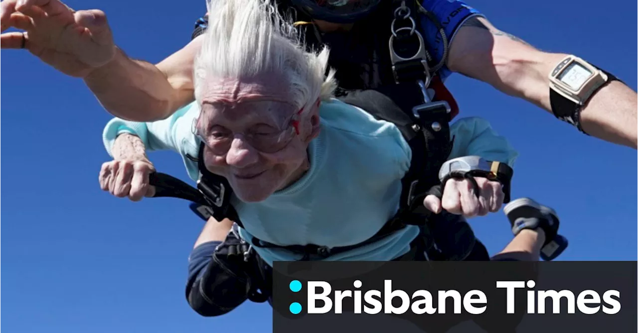 Days after record-breaking skydive, 104-year-old woman dies