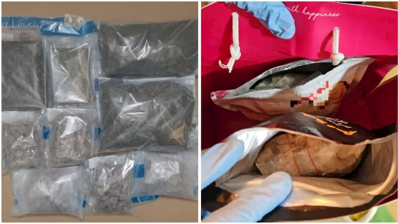 Drugs worth S$473,000 seized by CNB; man and woman arrested