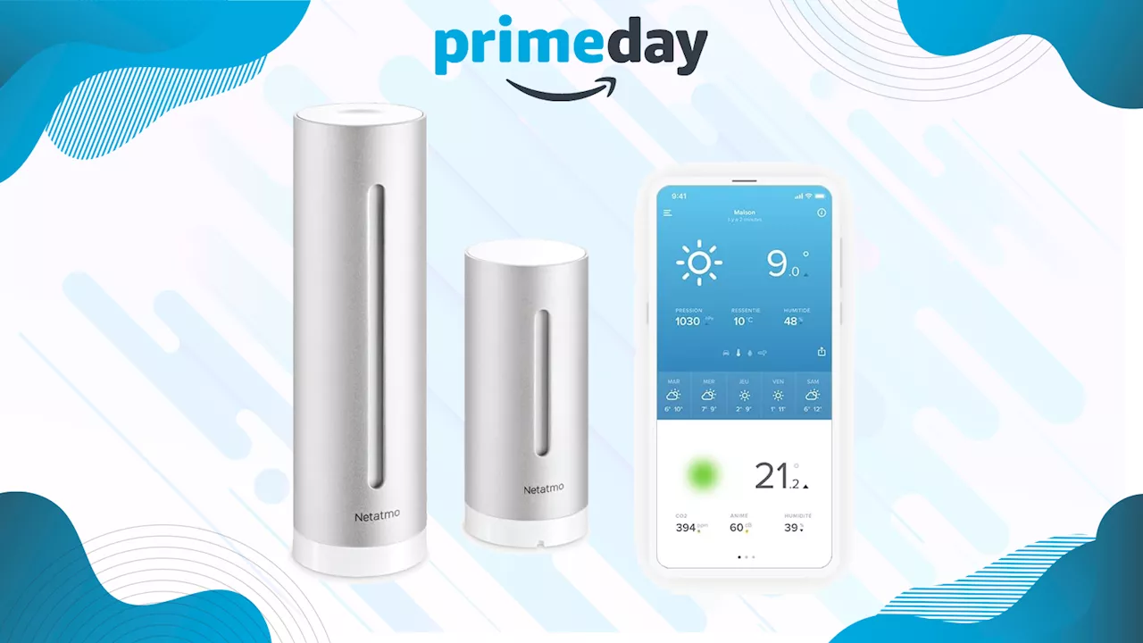 Prime Day Amazon : cette station météo connectée est de retour à prix bas