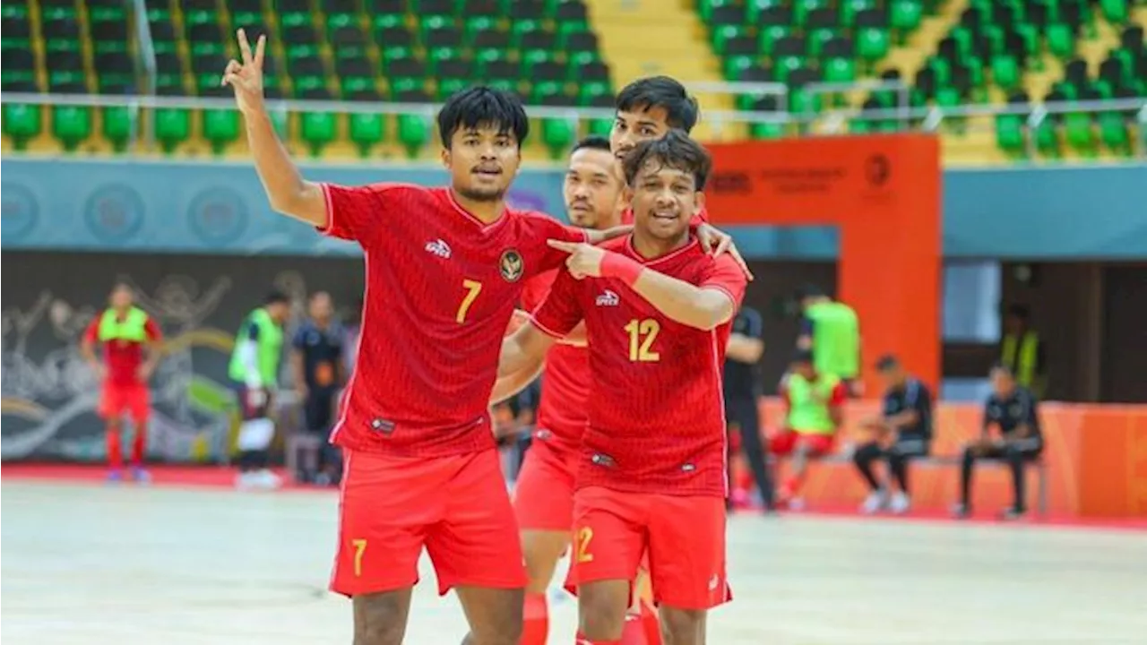 Link Live Streaming Timnas Futsal Indonesia vs Arab Saudi