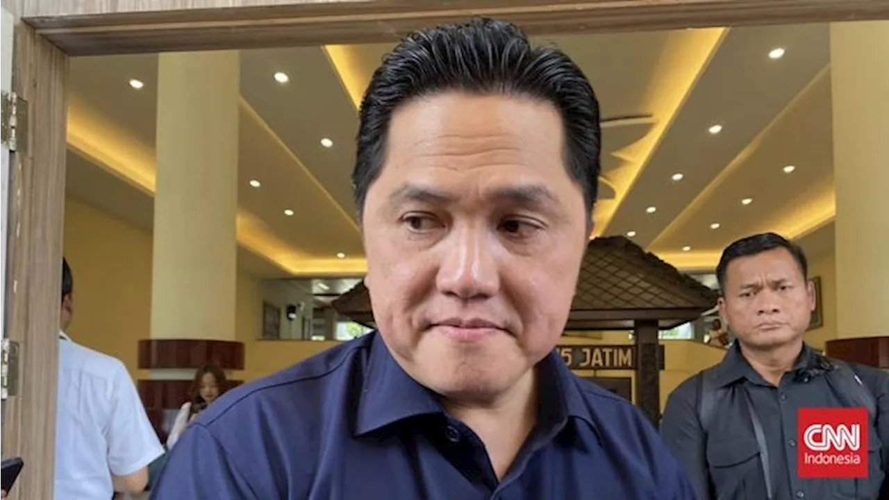 Respons Erick Thohir Diangkat Jokowi Jadi 'Pengganti' Luhut: Berat