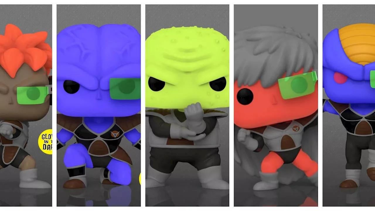 New Dragon Ball Z Funko Pop Wave Includes 5 GITD Exclusives