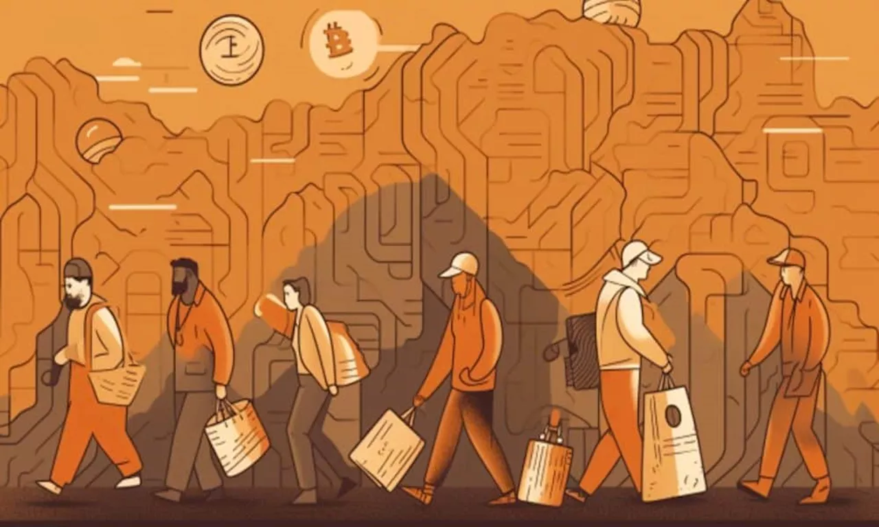 What caused Bitcoin miners to dump their coins in October