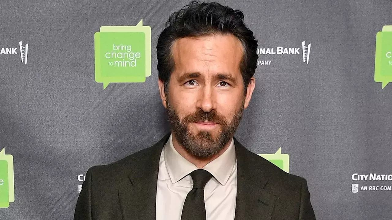 Ryan Reynolds Sweetly Embraces Eldest Daughter James Eight During Wrexham Afc Soccer Game 