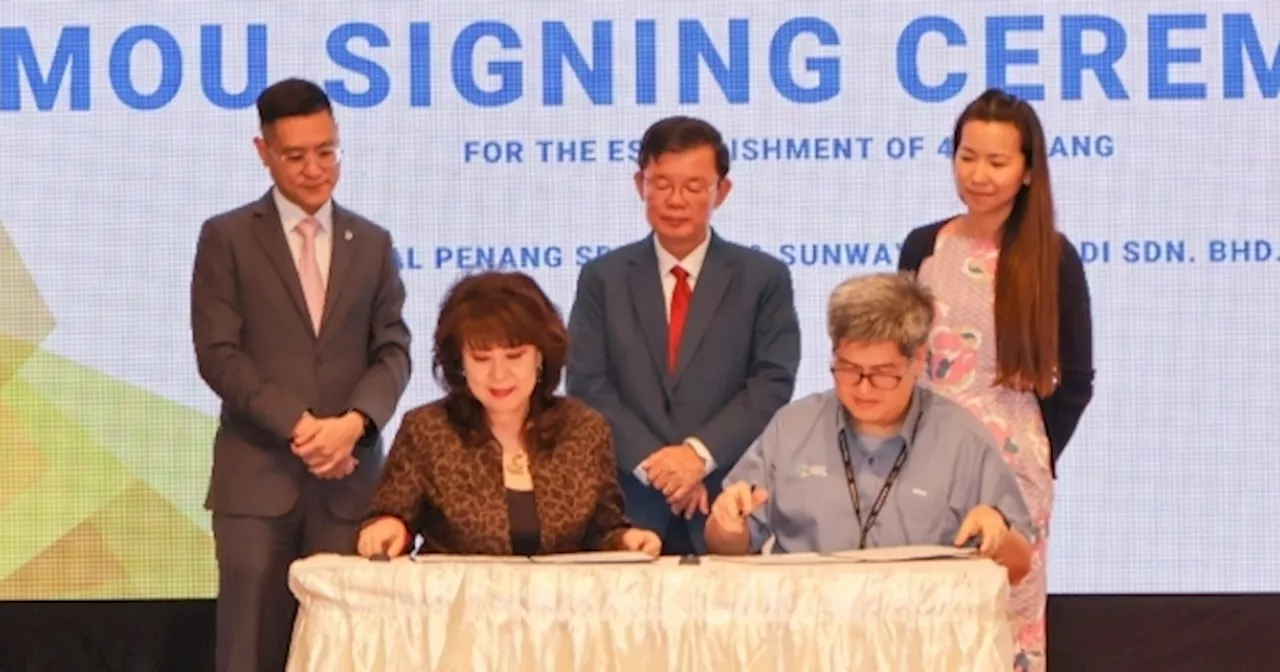 Penang State, Digital Penang, Sunway Education Group and Khazanah collaborate to launch 42 Penang