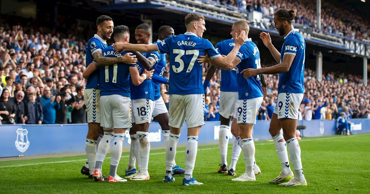 Everton top the Premier League for stat Sean Dyche says 'is a marker'