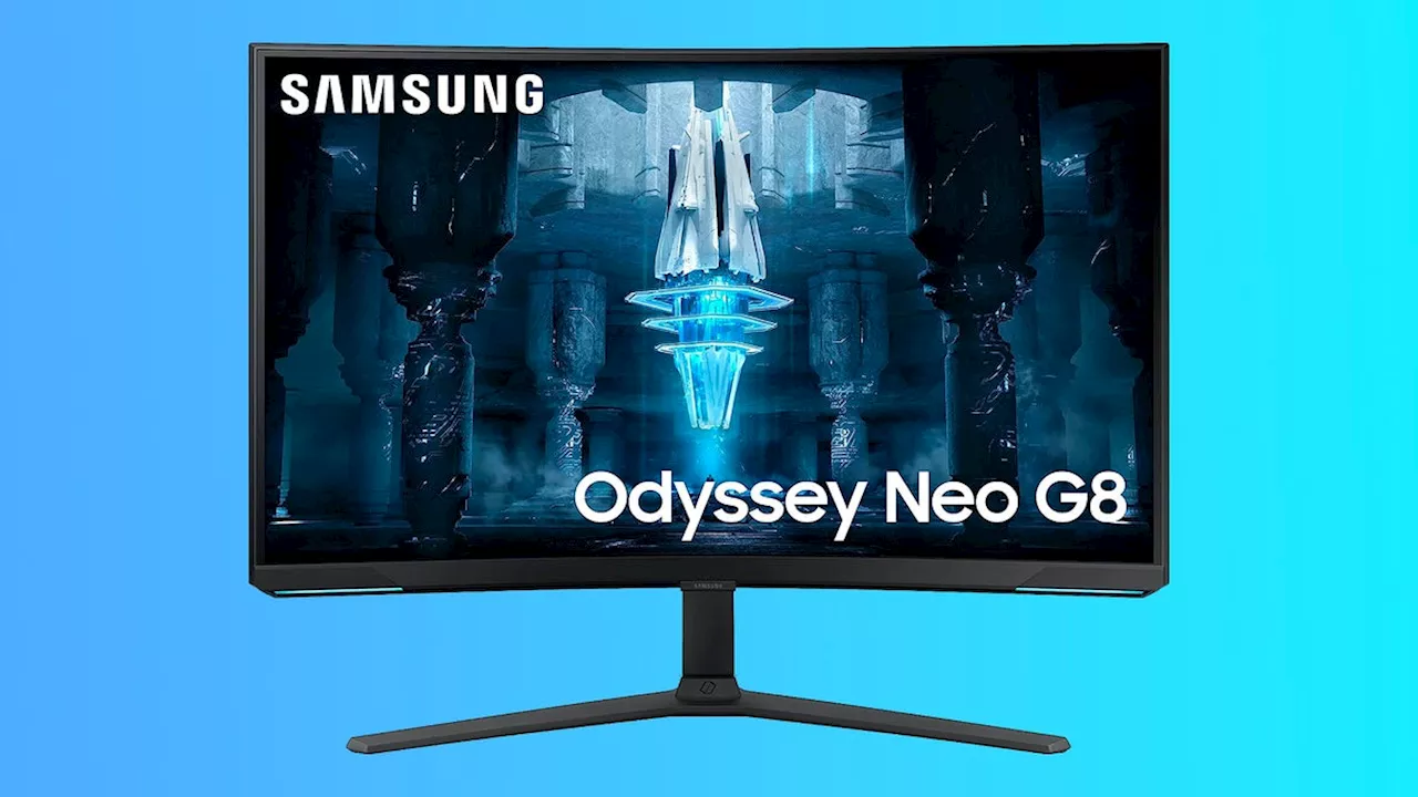 Save $500 on this wild 32-inch 4K/240Hz Samsung Odyssey Neo G8 monitor