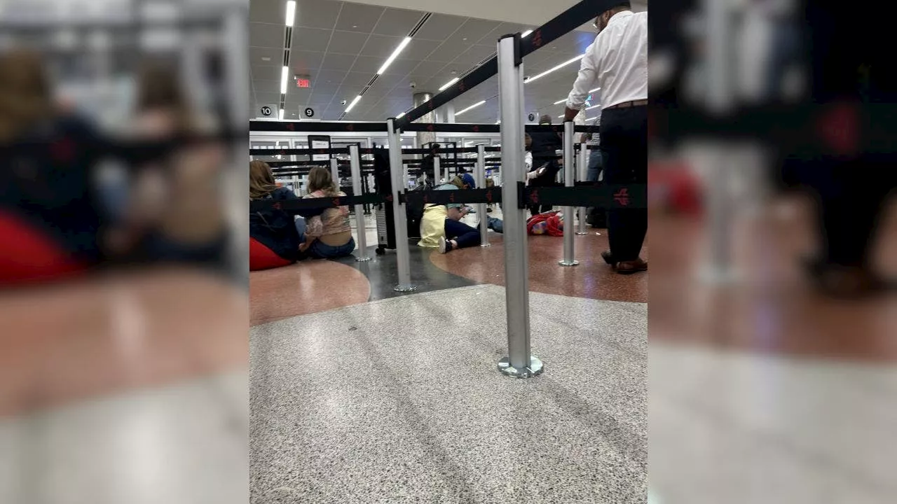 Arrest made after 2 stabbed at Atlanta airport, including police officer: Sources