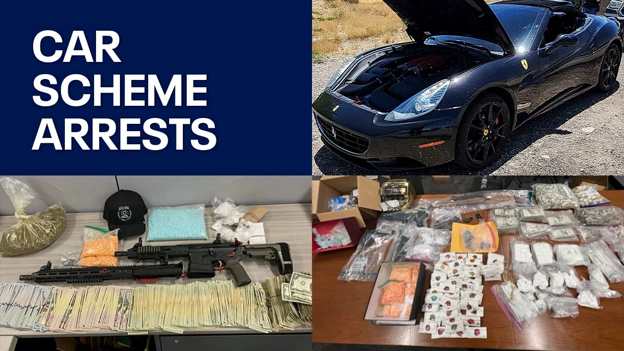 Over $1m worth of stolen cars and drugs recovered as part of months-long DPS investigation