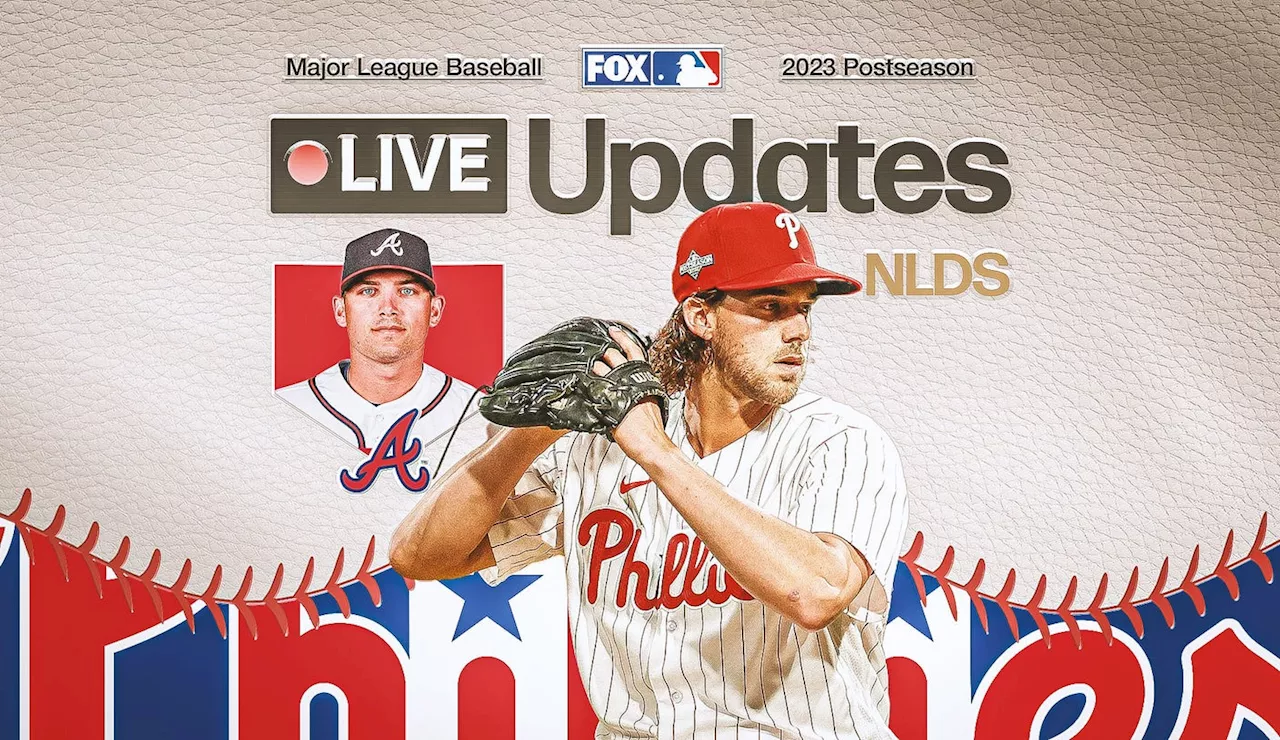 2023 MLB playoffs live updates: Phillies open up 6-1 lead over Braves in Game 3