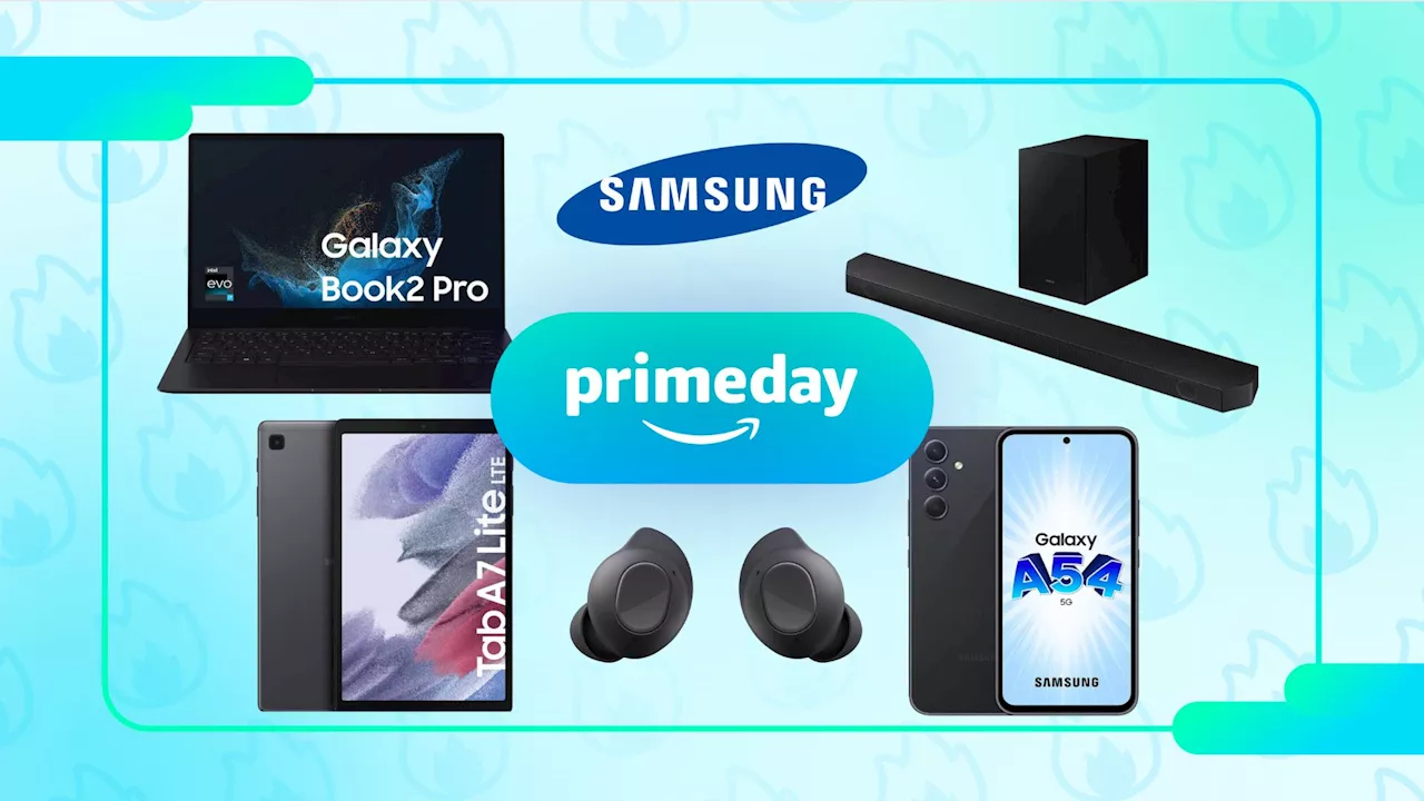 Pour le dernier jour du Prime Day, voici tout un tas de produits Samsung en promotion