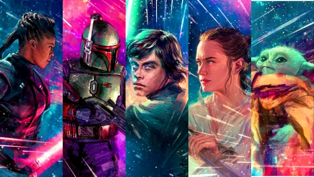 See All of Star Wars Celebration's Breathtaking Badge Art, Which Is Finally Available to Purchase