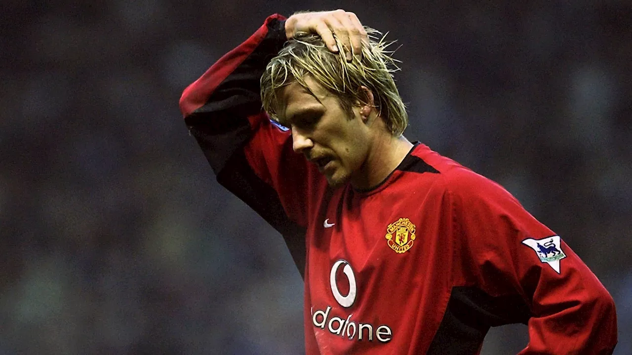 Why did David Beckham leave Manchester United?