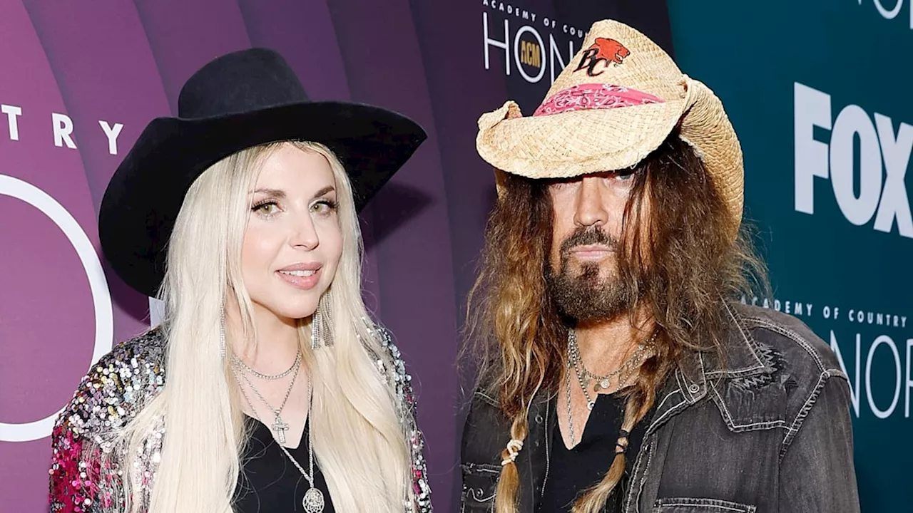 Miley Cyrus' father Billy Ray Cyrus, 62, weds girlfriend Firerose, 34: 'Our two souls united'