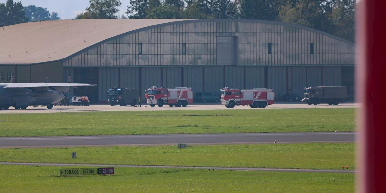 Feuerwehr-Einsatz: Hilfsflug nach Israel verzögert sich