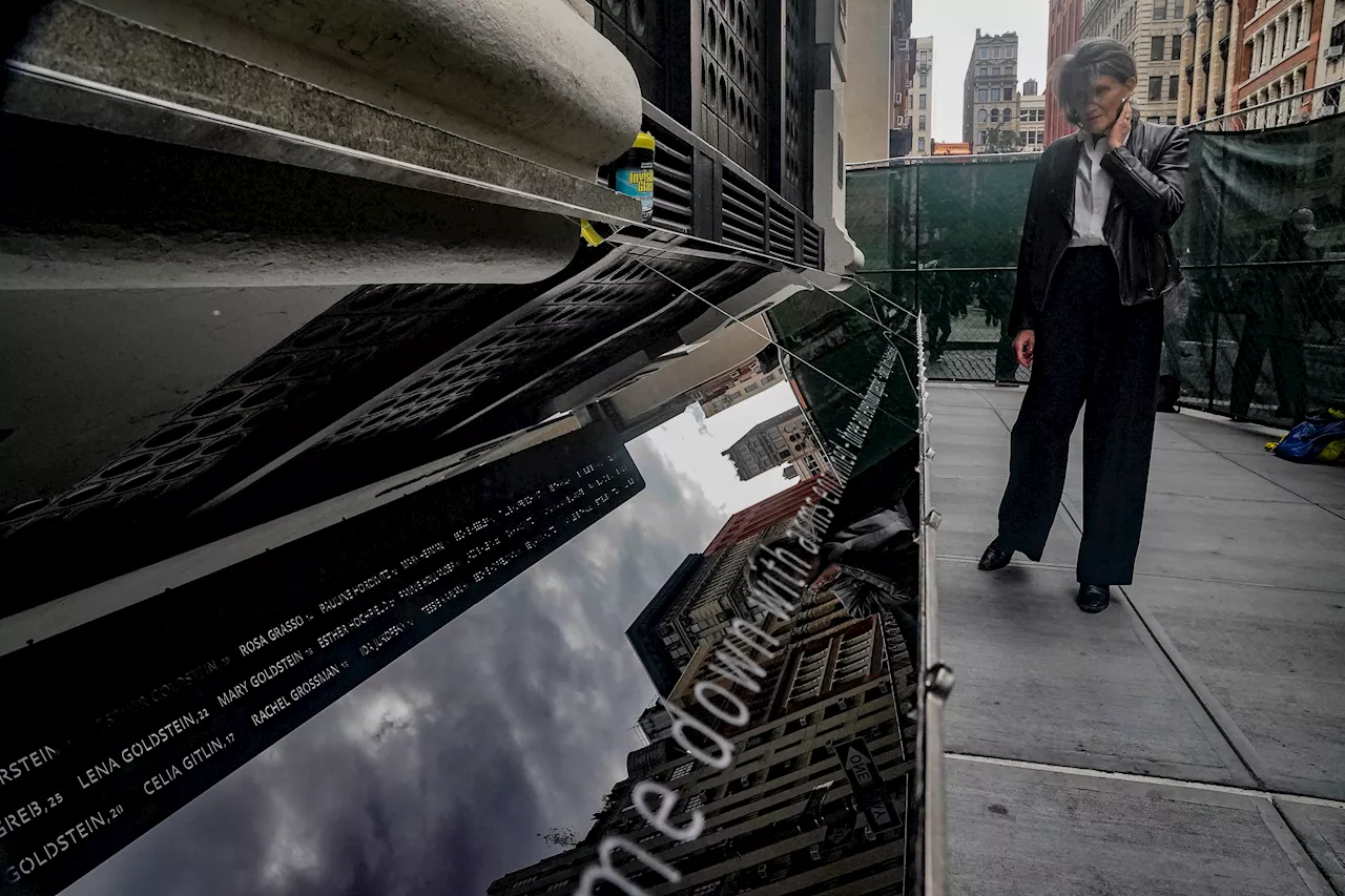 Memorial Erected For Victims Of Triangle Shirtwaist Factory, 112 Years After Fire