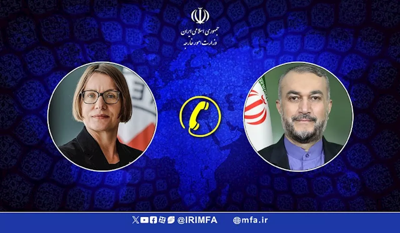 گفت‌وگوی تلفنی وزیر امور خارجه کشورمان با رئیس صلیب سرخ جهانی