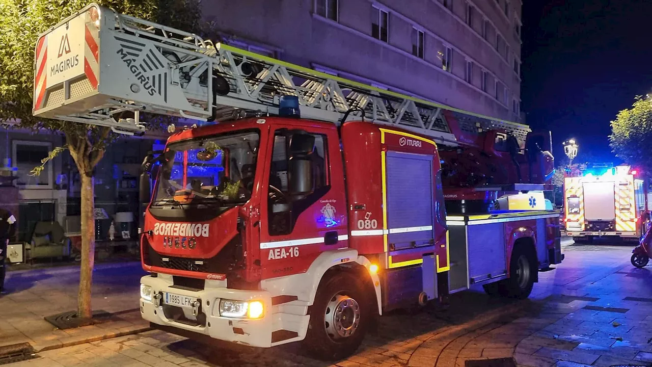 Incendio en Vigo con cuatro muertos: los vecinos creen que fue intencionado