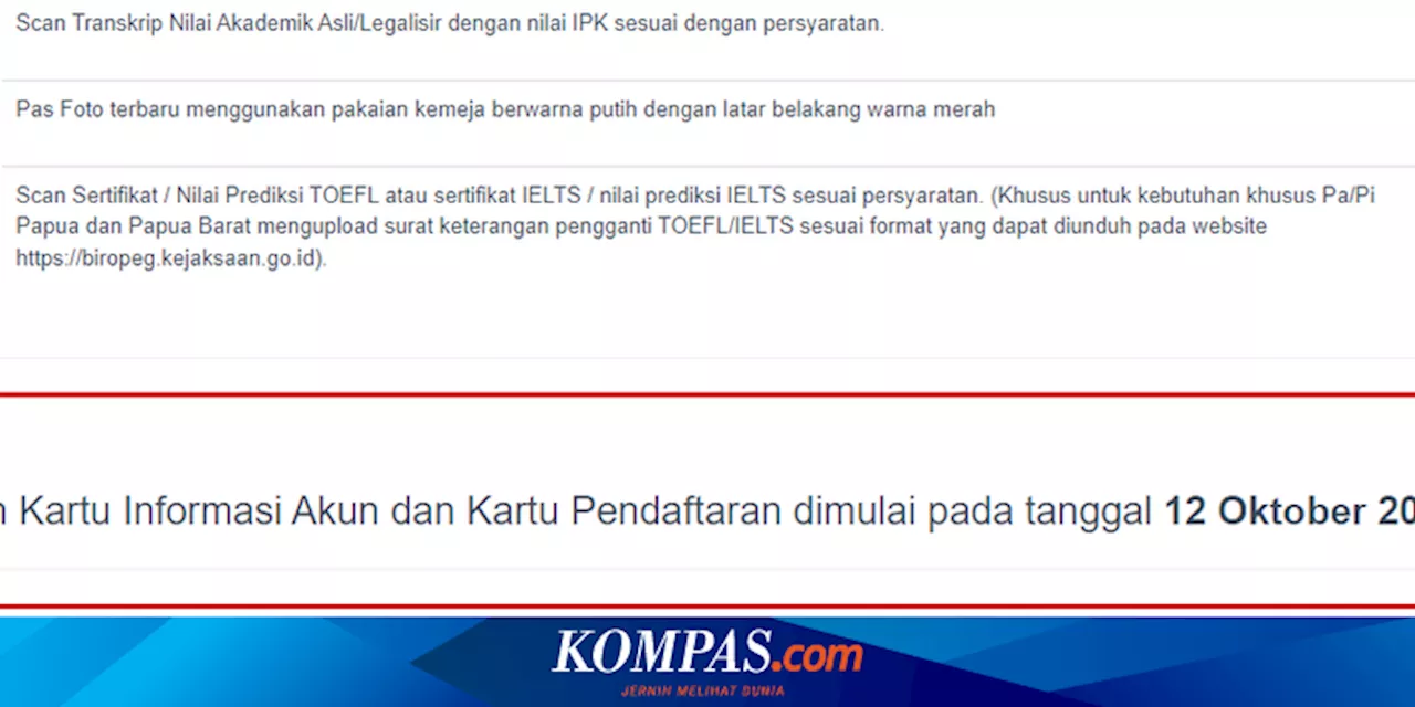 Tak Ada Perpanjangan, Peserta CPNS dan PPPK Bisa Cetak Kartu Pendaftaran Mulai 12 Oktober 2023