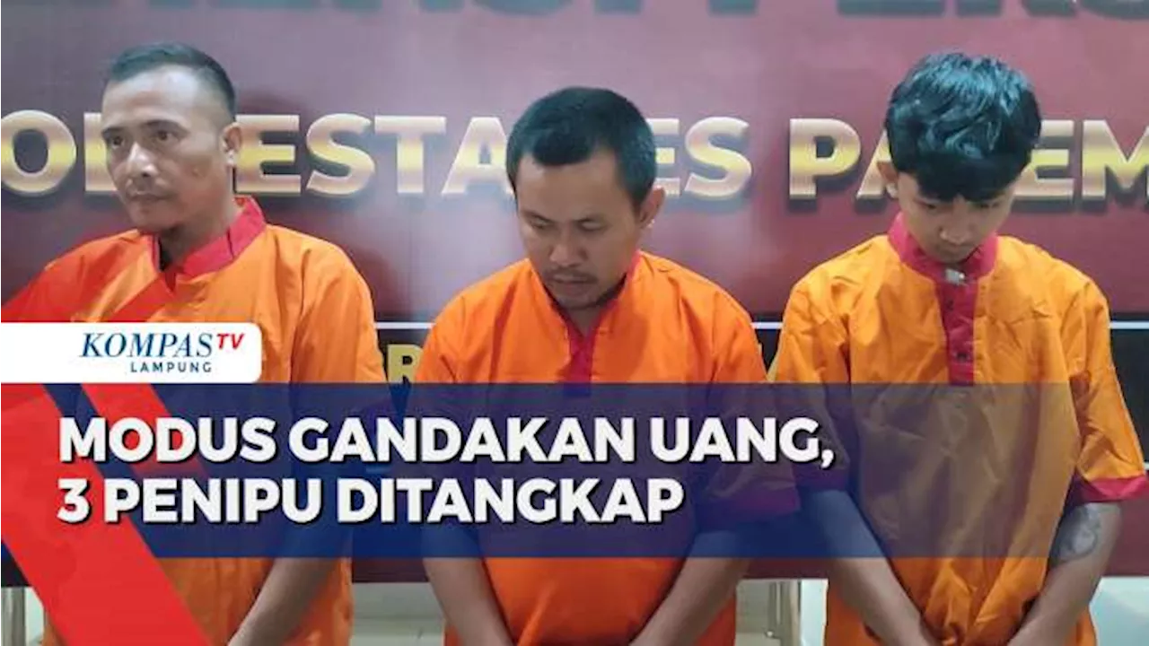 Polisi Bekuk 3 Penipu Modus Pengganda Uang