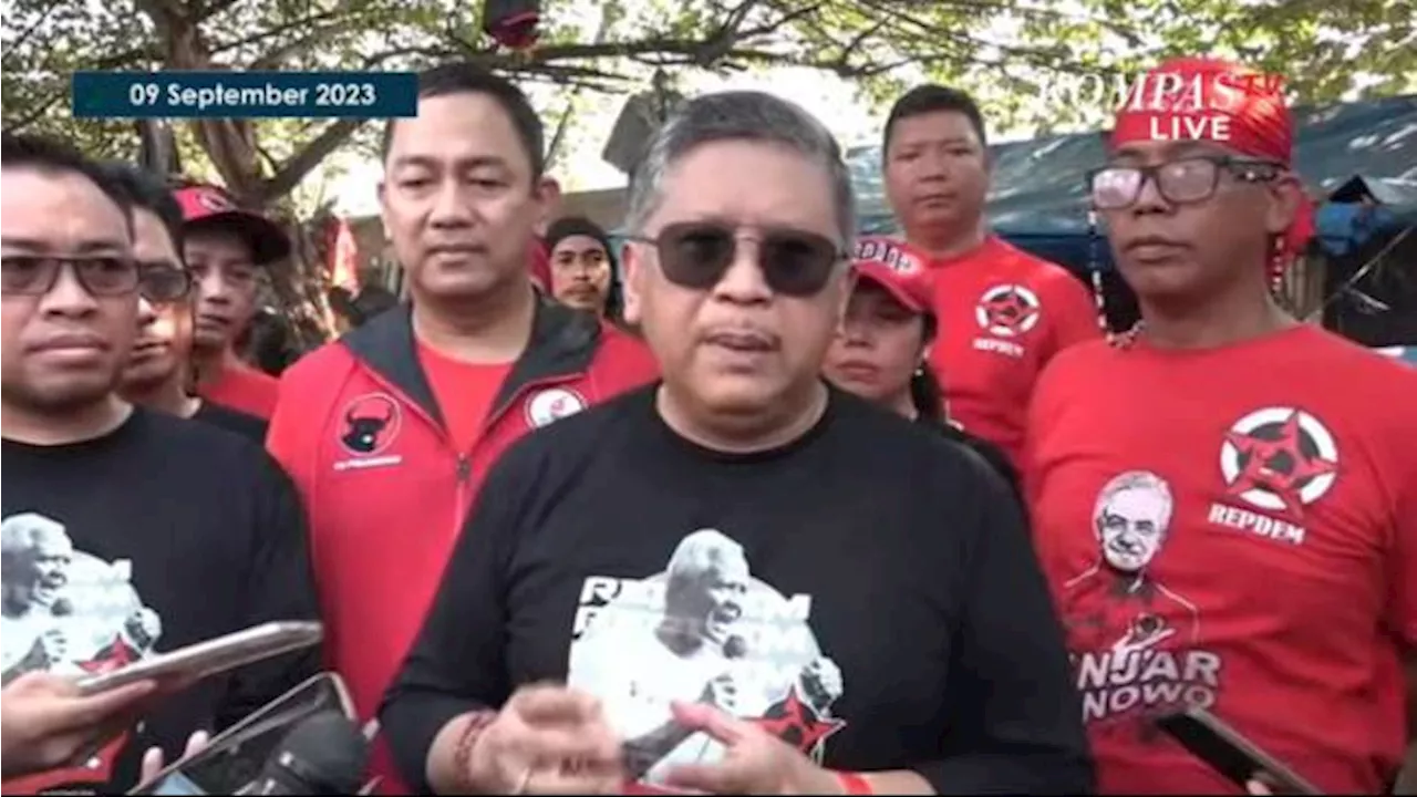 Sekjen PDIP Buka Kemungkinan Bakal Cawapres Ganjar Diumumkan sebelum 19 Oktober