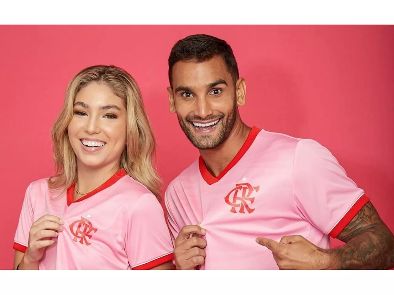 'Camisas que abraçam': Flamengo lança linha especial do outubro rosa, e parte do valor das vendas será destinado ao INCA