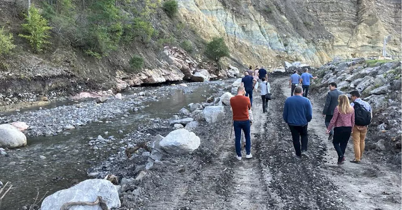 Digne-les-Bains : la digue des Eaux Chaudes qui doit protéger près de 7 000 dignois va être renforcée