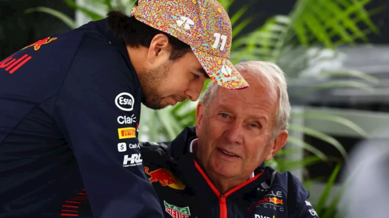 F1: Checo Pérez recibe otra despiadada crítica de Helmut Marko, en la que vuelve a hacerlo menos