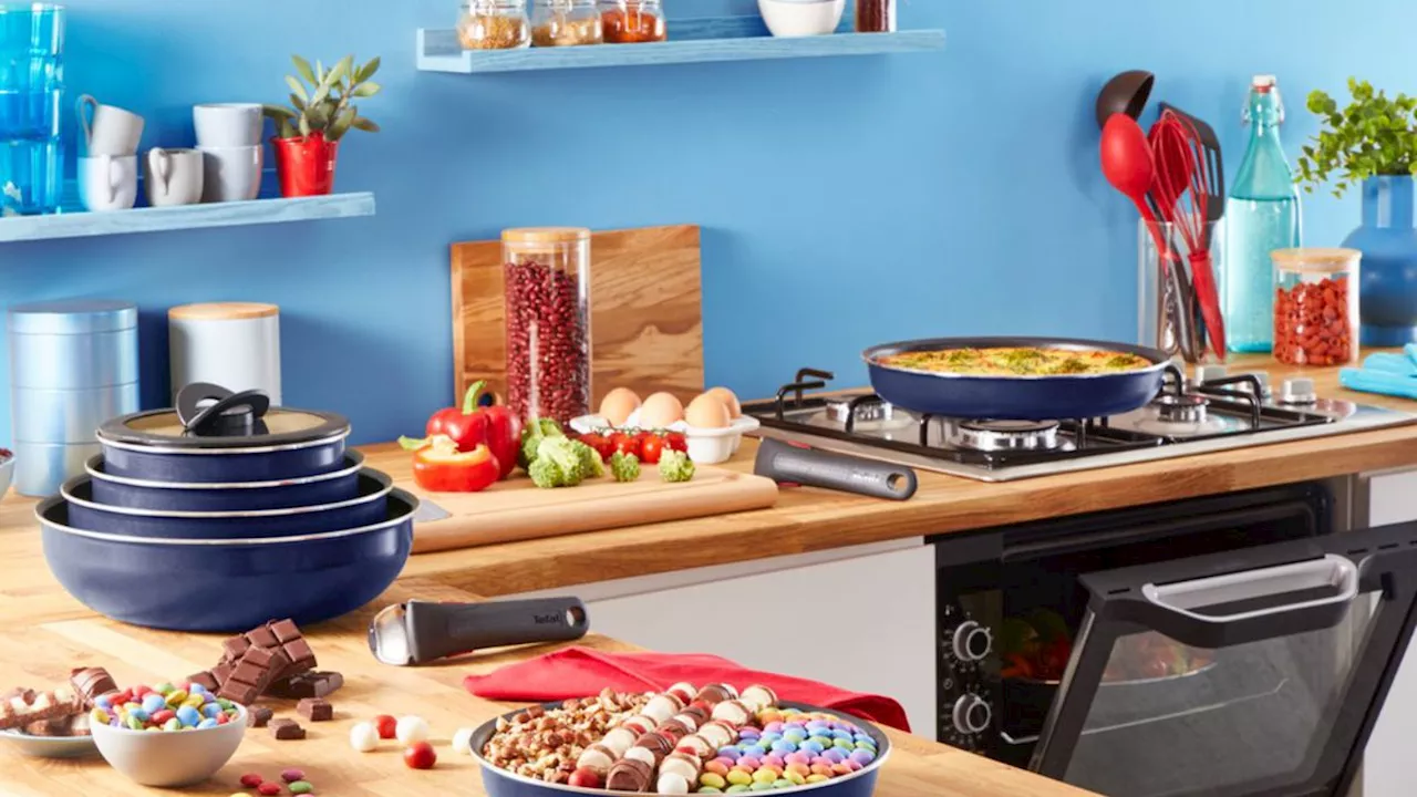 Cette batterie de cuisine Tefal est proposée à un prix défiant toute concurrence chez Cdiscount