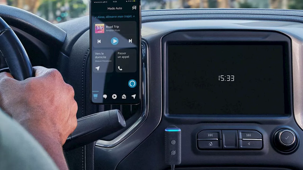 Echo Auto : Amazon écrase le prix de cet accessoire indispensable à votre voiture