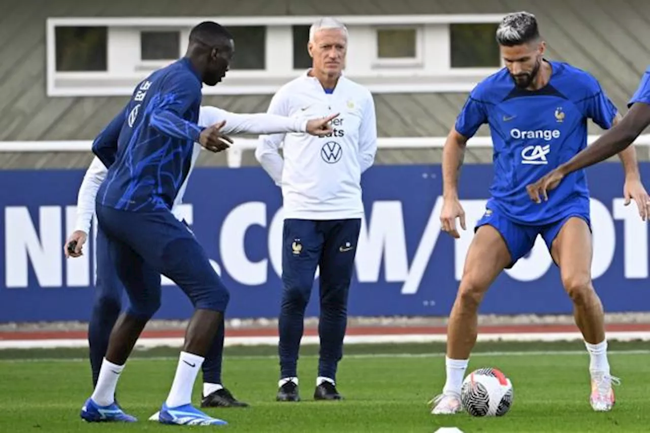 Deschamps hésite entre Giroud et Kolo Muani à la pointe des Bleus face aux Pays-Bas