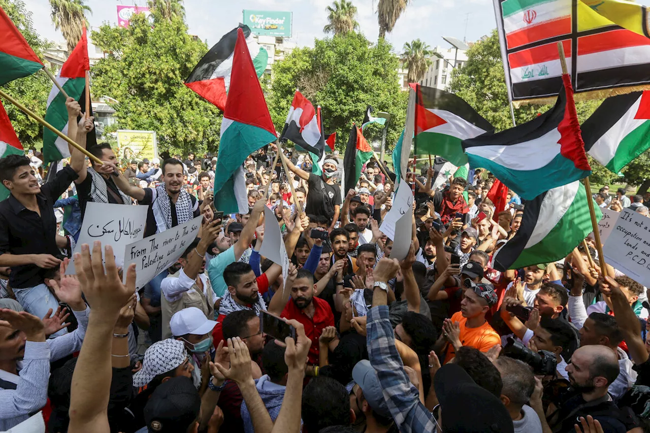 Arab support for Palestinian cause swells after Hamas assault