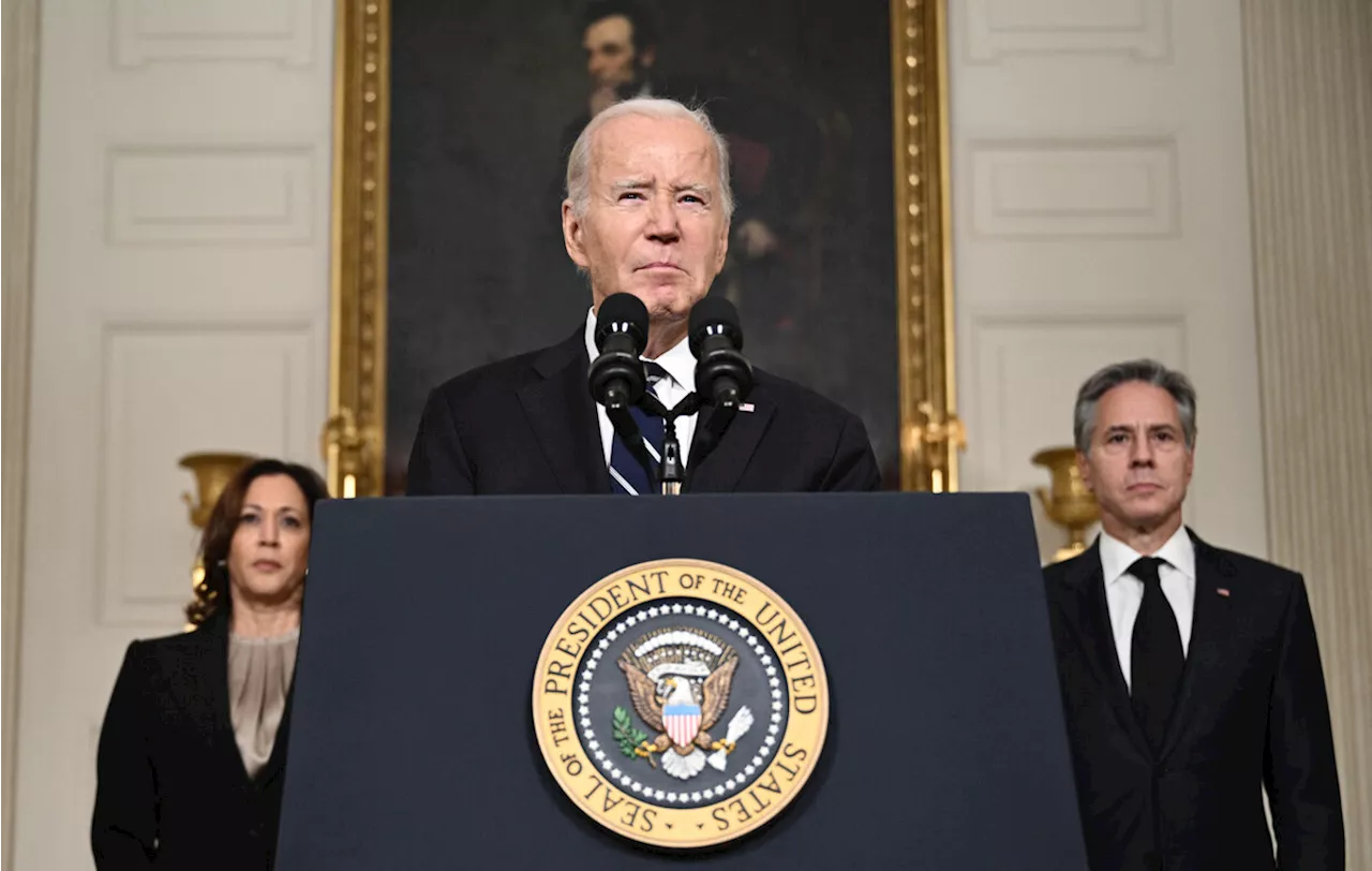 Biden condemns 'sheer evil' of Hamas attacks on Israel