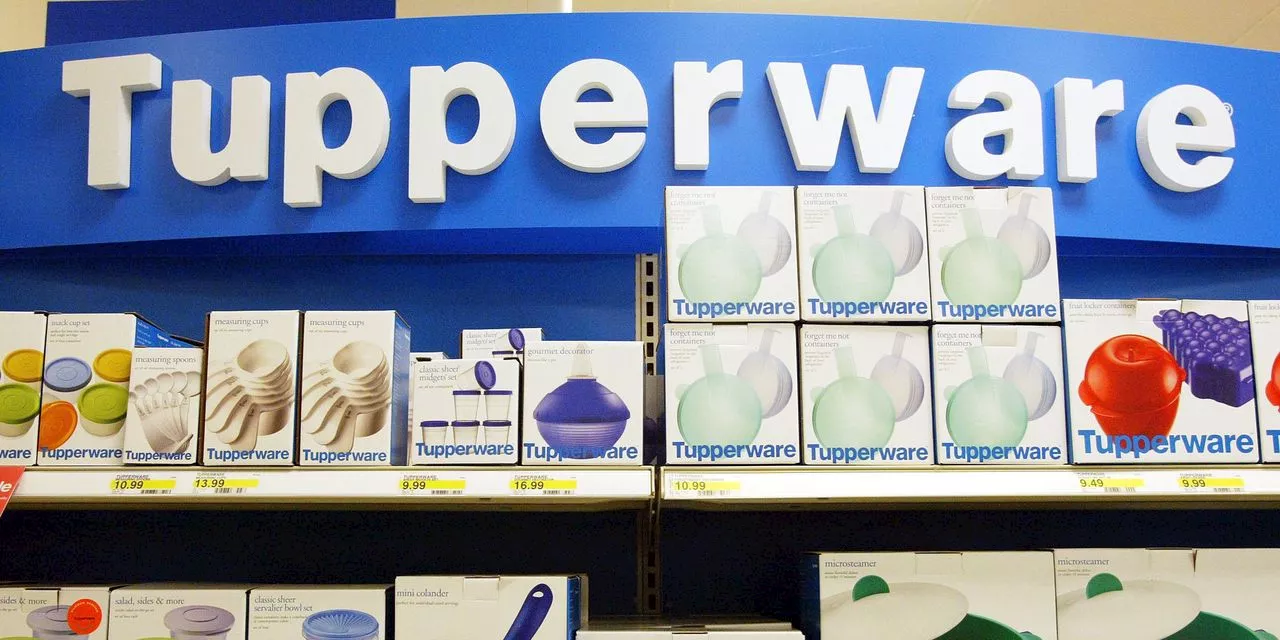 Tupperware stock climbs more than 37%, on pace for largest gain since July