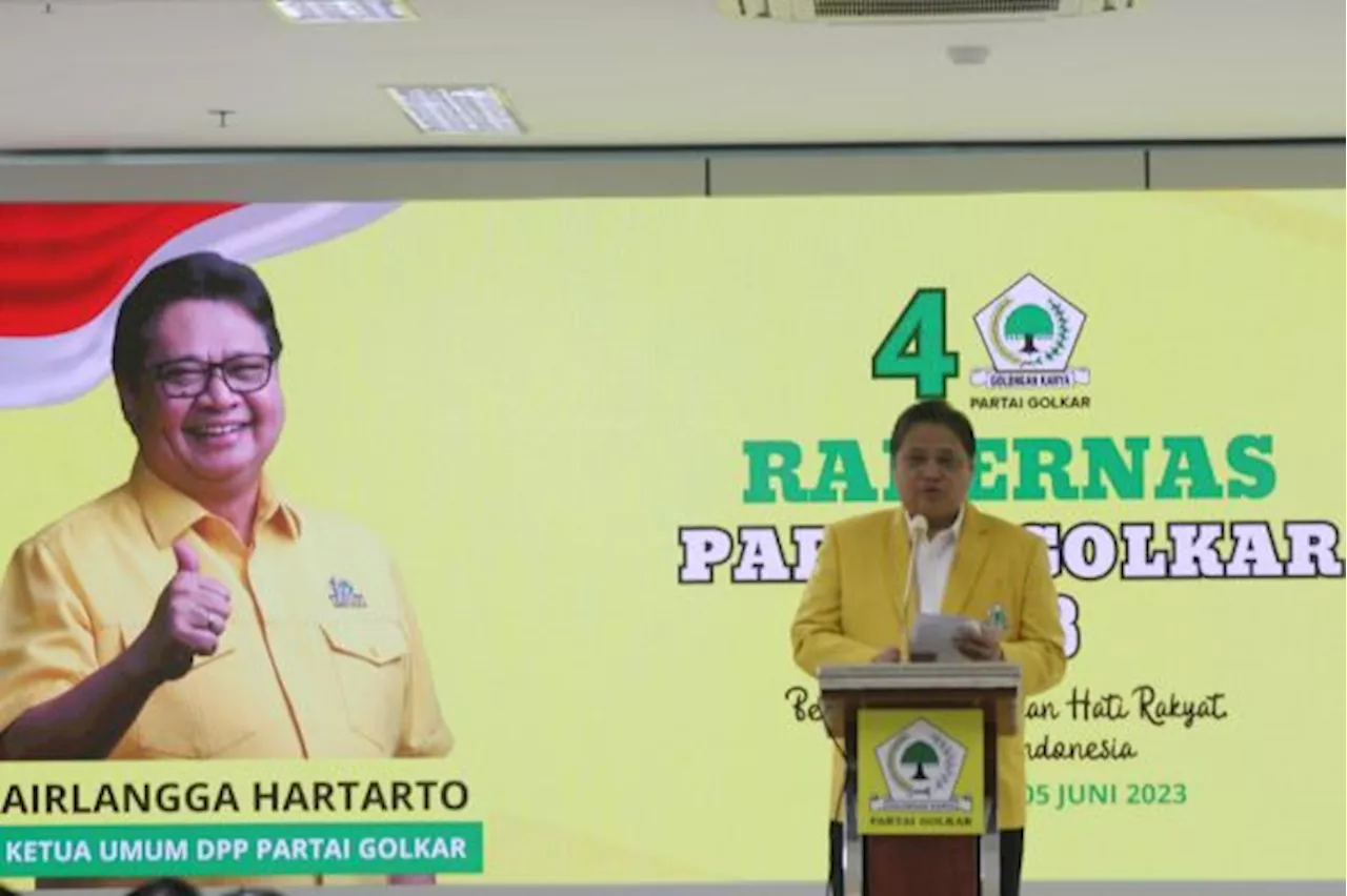 Golkar Tetap Sodorkan Airlangga Jadi Pasangan Prabowo