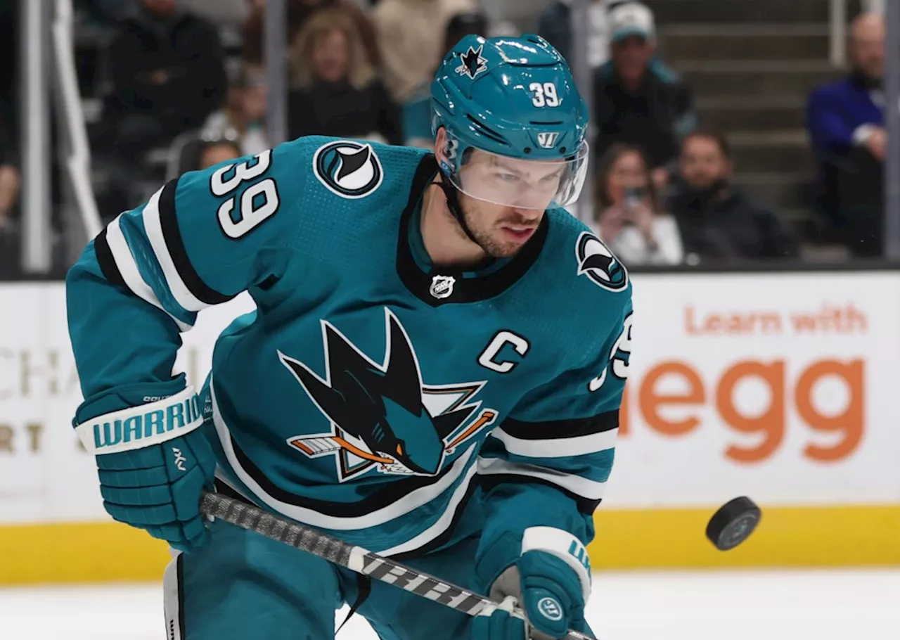 San Jose Sharks coach uses ‘S’ word in regard to Logan Couture’s injury