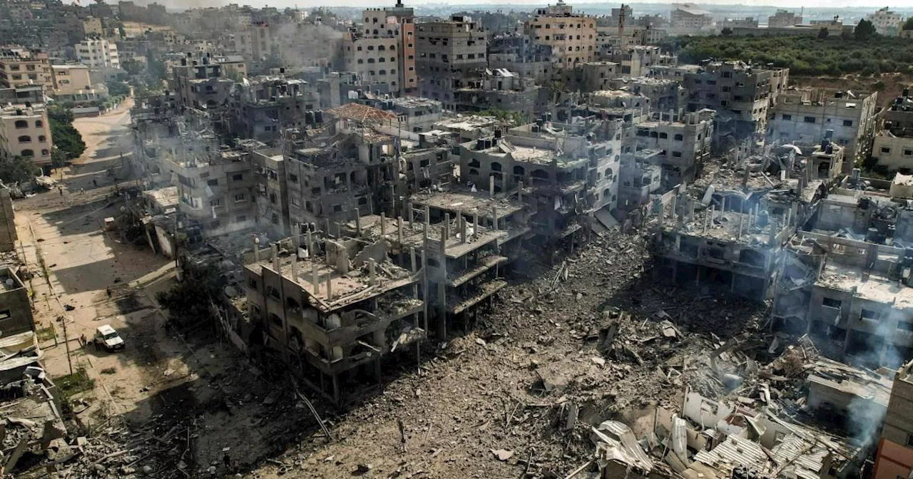 Pictures of Gaza devastation after Israeli retaliates to Hamas attacks